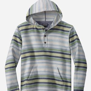 Men's Serape Long Sleeve Hoody Popover